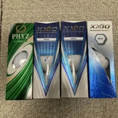 PHYZ White & XXIO ゴルフボール1ダース
