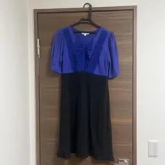 Sweet Mommy フリルデザインワンピース (授乳OK)