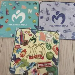 新品未開封 ミセスグリーンアップル NiziU タオル ラババン白黒 3点セット マフラータオルMrs. GREEN APPLEゼンジン未到DVD特典ミセス