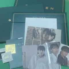 BTS JUNGKOOK ソロアルバム GOLDEN 緑 SHINE