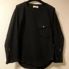 rdv o globe ランディヴーオーグローブダックライダースプルオーバー黒S