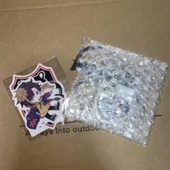 CR kinako DMMスクラッチ　 ステッカー2枚&アクリルキーホルダー