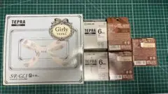 TEPRA SR-GL1 ラベルプリンター テープ5個付き
