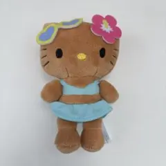 サンリオ　日焼けキティ　マスコットキーホルダー