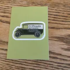 Prada クラシックカー 3D防水ステッカー