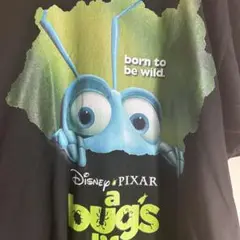 a bugs life Tシャツ 黒 バグズライフ　XLサイズ