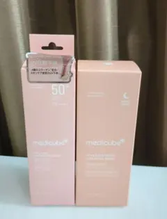 未使用！medicube コラーゲンナイトラッピングマスク & サンクリームのサムネイル