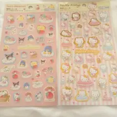 箔押しシール サンリオキャラクターズ 2枚セット