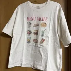 studio CLIP 半袖Tシャツ MENU FACILEのサムネイル