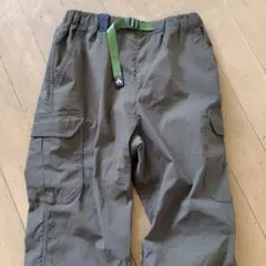 mont-bell ロングパンツ カーキ　140のサムネイル