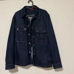 BARENA ダークブルーデニムジャケット