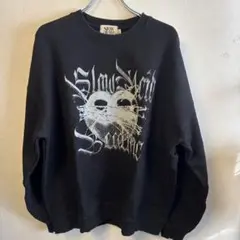 SLOW ACID ブラック Lサイズ トレーナー