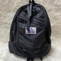 極美品】グレゴリー デイパック ブラック×パープル #0088GREGORY 