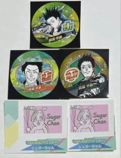 サカモトデイズ　眞霜平助　バースデイ缶バッジステッカー　SAKAMOTODAYS