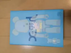 BE@RBRICK X-girl 2021 100% 400% ブルー　クリア