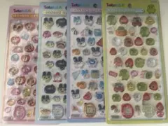 たまごっち　ボンボンドロップシール　全4種類コンプリートセット