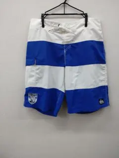 (4)QUIKSILVER クイックシルバー サーフパンツ ブルーのサムネイル