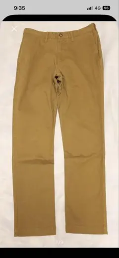 【URBAN RESEARCH DOORS】 ピーチツイルトラウザーM