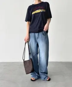 キャナルジーンLakey Peak 半袖スラブTシャツ