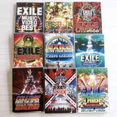 EXILE LIVE TOUR ＆ music video 9本セット DVD