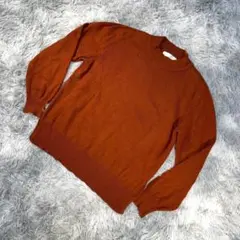 SENCE OF PLACE ✨ モックネックセーター 【フリー】 オレンジ