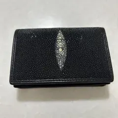 SANTA MARIA 本物のエイ革 名刺入れ