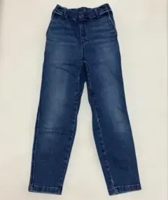 ユニクロ　140 デニム　パンツ　キッズ　ストレート