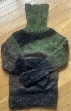 モヘアニット ブラウン