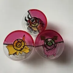 未使用　ポケモン モンスターボールバッジ ピンバッジ 3種セット