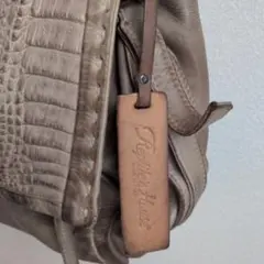 ヴィンテージ Reptiles House ベージュ ショルダーバッグ