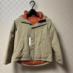 GU キッズ ダウンジャケット ベージュ 130cm