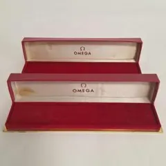 OMEGA 純正箱 時計ケース(レッド)※箱のみ 取扱説明書付き - メルカリ