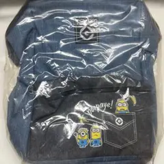 ミニオンデザイン デニム風リュック