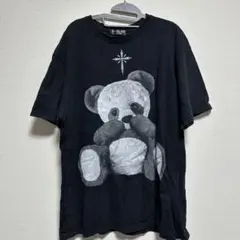 トラバストーキョー パンダ Tシャツ クマ ブラックのサムネイル