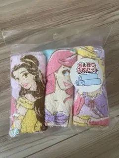ディズニープリンセス タオル 3枚セット