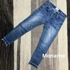 Moname モナーム デニム　ジーンズ　スキニー　サイズ24 ストレッチ