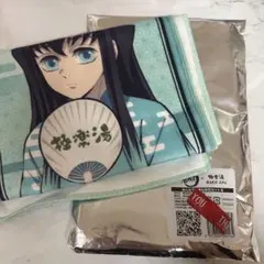 鬼滅の刃 時透無一郎 極楽湯 タオル マフラータオル 特典