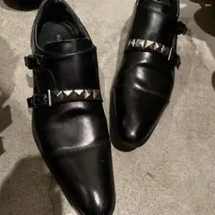 スタッズリメイク 靴 お兄系 v系