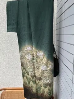訪問着【辻ヶ花】粋です！本金箔 - メルカリ