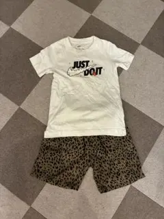 ナイキTシャツ GLOBAL WORK ヒョウ柄パンツ　セット価格のサムネイル