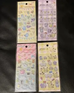 ポケモンシール　4種類