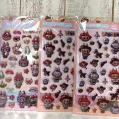 m様専用【翌日発送】立体シール　3枚セット　[21]