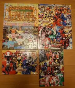 パズル 6点 まとめ売り  どんぐりむら・ドラえもん・ニンニンジャー・ルパパト