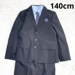 5点セット フォーマルスーツ 男子　卒業式　 黒 140 発表会