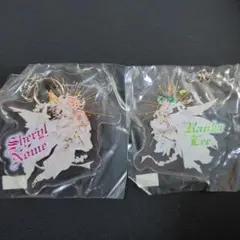マクロスF ギャラクシーライブ2021 アクリルキーホルダー　シェリル　ランカ