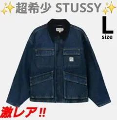 【超希少】美品 STUSSY WASHED CANVAS SHOP JACKETのサムネイル