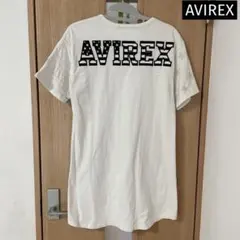 AVIREX Tシャツ チュニック　ロング丈　FREE