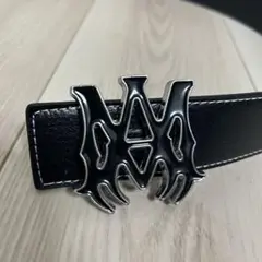 【AMIRI】アミリブラックレザーベルト