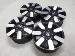 新型フリードAir EX純正アルミ・タイヤ4本セット。納車前外しの未使用品です。 新車外し ホンダ GT系 フリード AIR EX 純正アルミ 6.0J 15インチ 5
