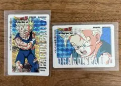 ドラゴンボールカード ベジータ トランクス２枚セット（6枚おまけ付き）